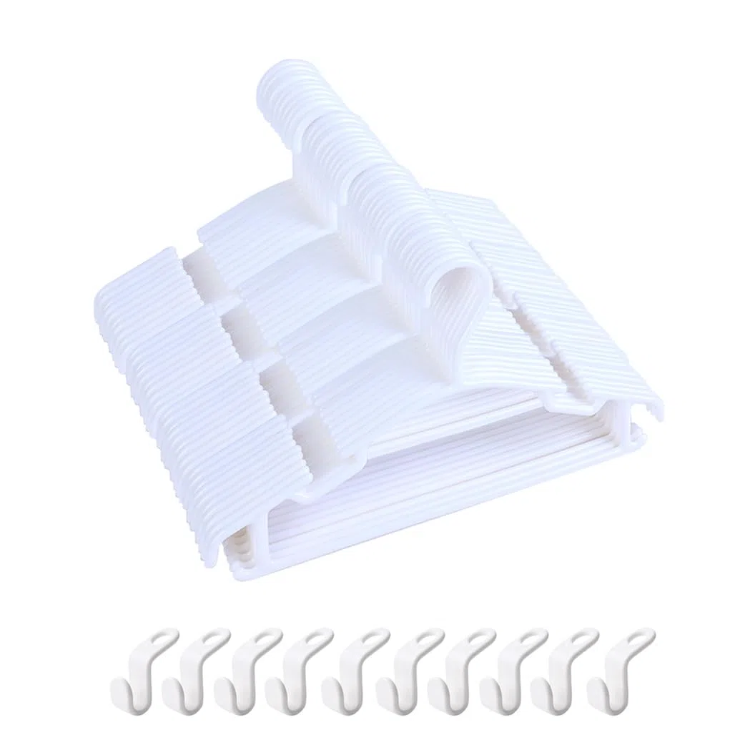 Lot de 40 Cintres en Plastique pour Enfants Bébé 27cm