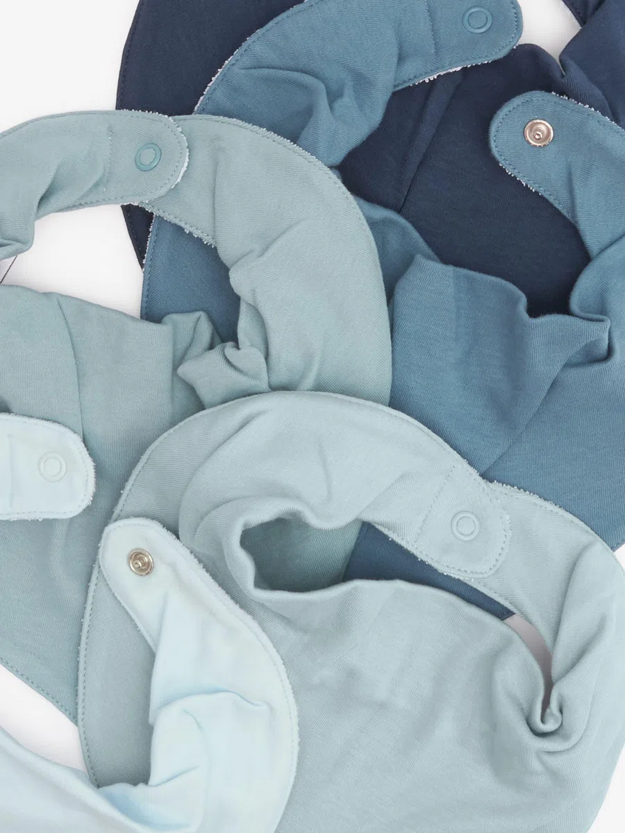 NEXT Bébé garçon Bavoir de dentition 100% coton pour bébé, lot de 5