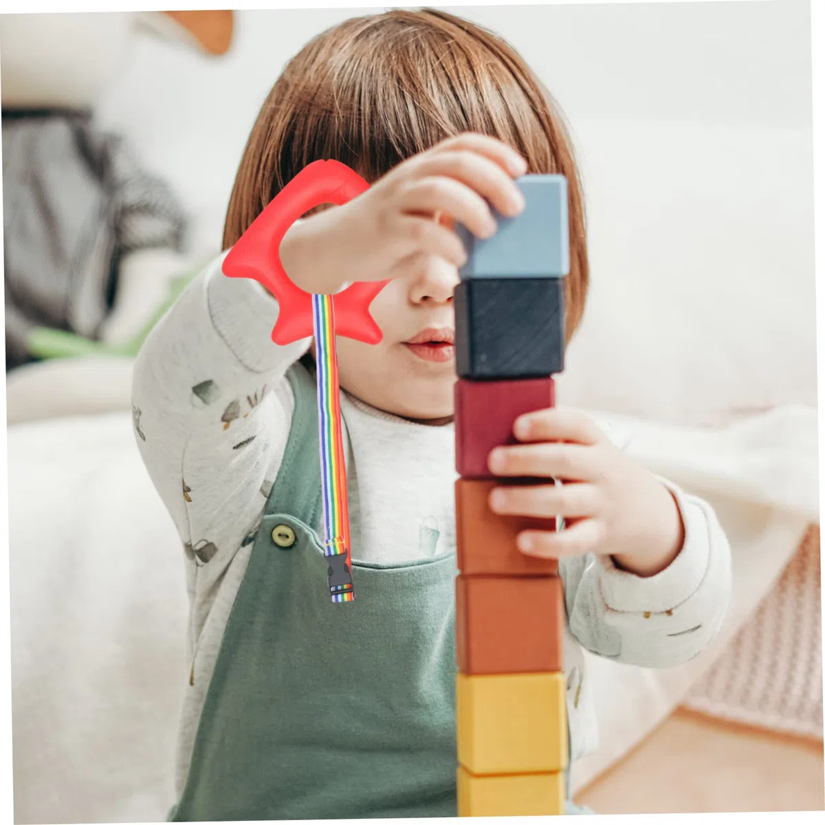 ORFOFE Corde De Marche De La Maternelle Pour Enfants 3 Pièces Avec Poignées Rondes Corde De Sécurité Enfant Pour Sorties Extérieures Randonnées Parc Et Crèche