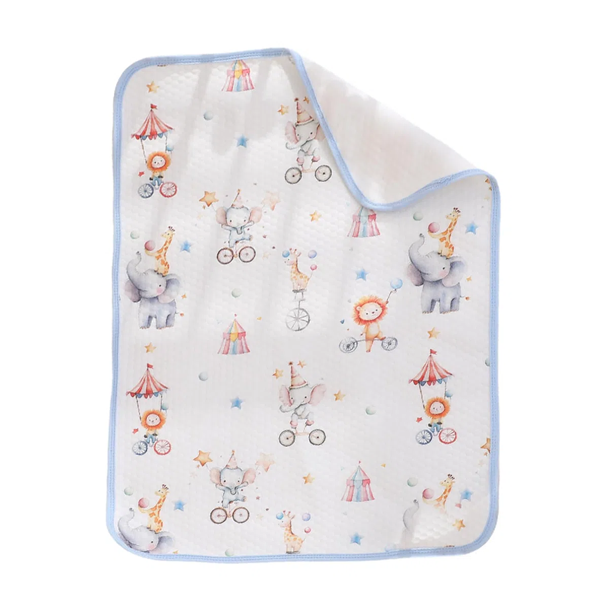Lot de 2 tapis à langer, housse imperméable lavable, protection douce, utilisation pour crèche et apprentissage de la propreté, 70 x 50 cm, 160 g, couleur neutre