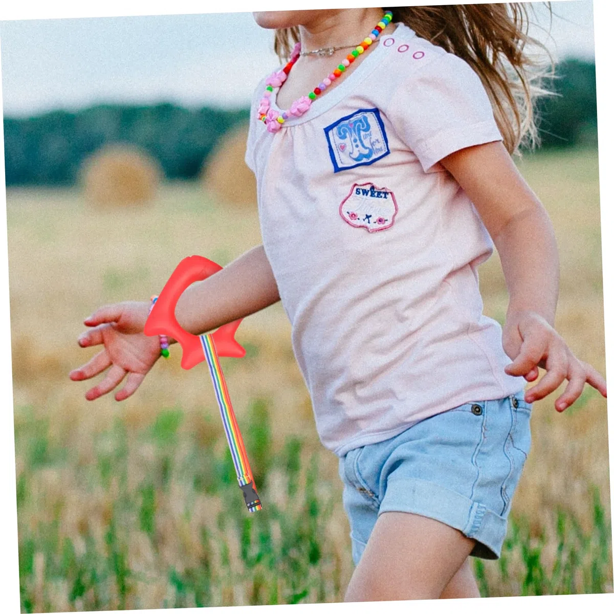 ORFOFE Corde De Marche De La Maternelle Pour Enfants 3 Pièces Avec Poignées Rondes Corde De Sécurité Enfant Pour Sorties Extérieures Randonnées Parc Et Crèche