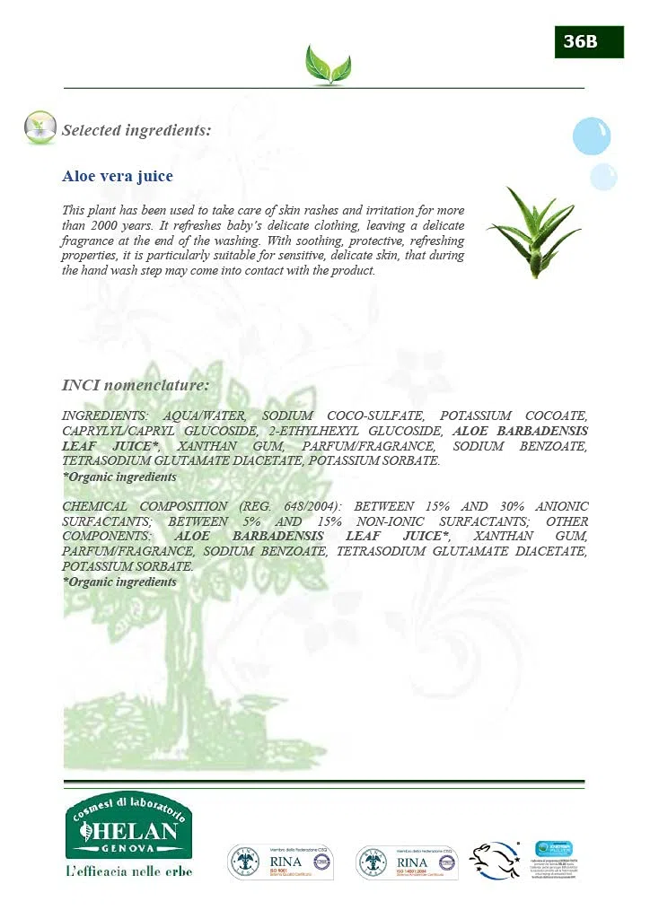Helan Bollicine Ensemble de lessive liquide pour vêtements de bébé 1 l + assouplissant concentré à l'aloe vera 500 ml – Végétalien, idéal pour le lavage à la main et en machine, fabriqué en Italie