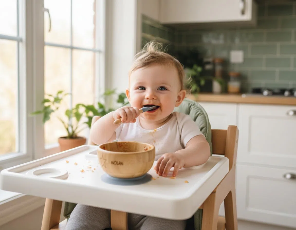 Bol et couverts personnalisés au prénom de l'enfant - Cadeau Noel - Cadeau Anniversaire -Diversification alimentaire - Idée Cadeau Originale
