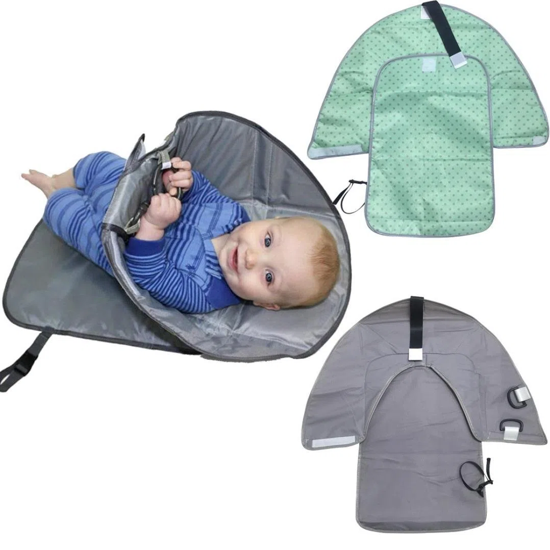 Tables à langer, 3 en 1 Voyage extérieur Maison étanche mains propres Matelas à langer portable Diaper Clutch à langer pliable Diaper Sac de rangement Tote Coque Tapis