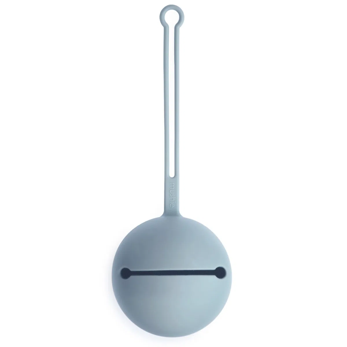 Mushie Boite à Tétine Sucette en Silicone| Sans BPA | Accessoires pour Bébé, Jeunes Enfants Garçons et Filles | Matériel Durable & de Haute Qualité | Powder Blue