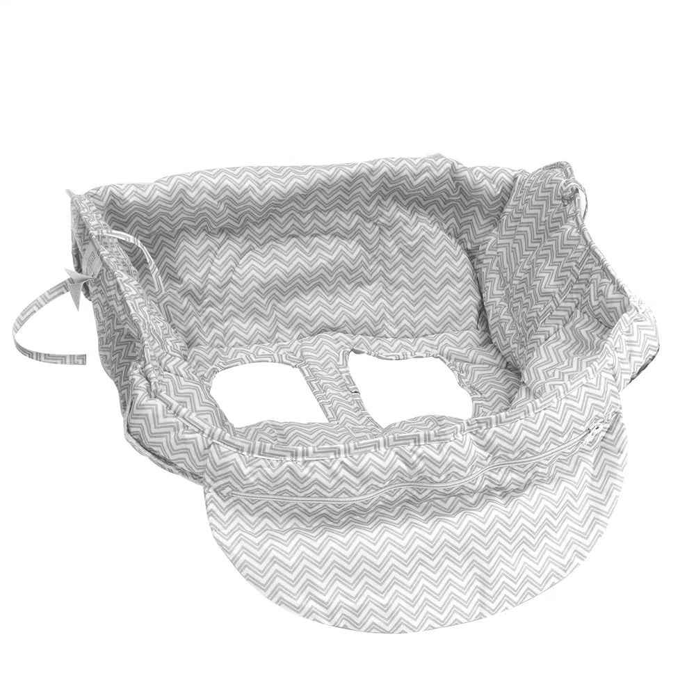 Housse De Panier Bébé - Coussin De Caddie Pour Bébé, Housse De Caddie 2 En 1 Et Housse De Chaise Haute, Harnais De Sécurité Universel, Housse De Chaise Haute Pliable, Garçon Ou Fille, 120x70cm