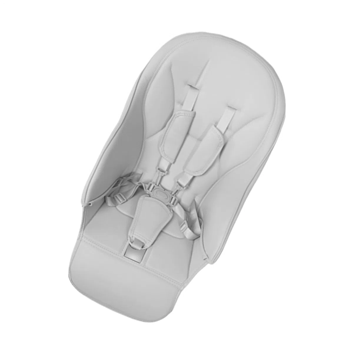 Générique Housses De Chaise Haute pour Bébé - Housse en Similicuir avec Coussinet Rembourré - Attachements Confortables Et Protections Sécurisées Filles Garçons Petits-
