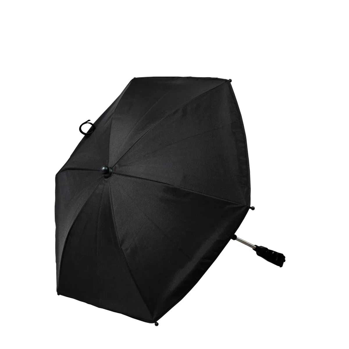 Bambisol Ombrelle Poussette Universelle Anti UV | UPF 50+, Double Articulation | Noir BE