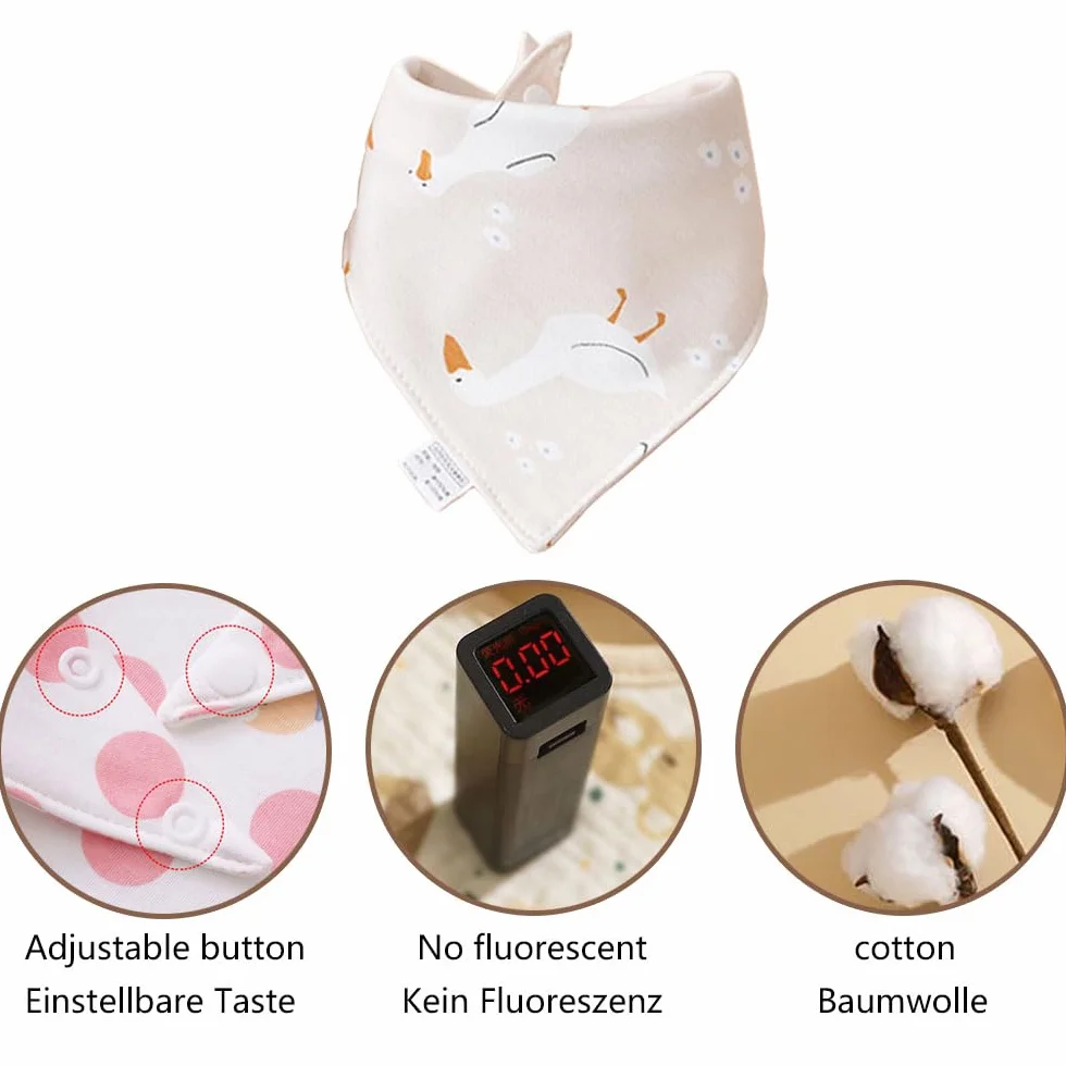 bavoir imperméable bébé, bavoir bandana bebe Avec boutons bavoirs bebe naissance, bavoir bebe, bavoir bébé, bavoirs bebe imperméable, Bon pour attraper, cracher et baver