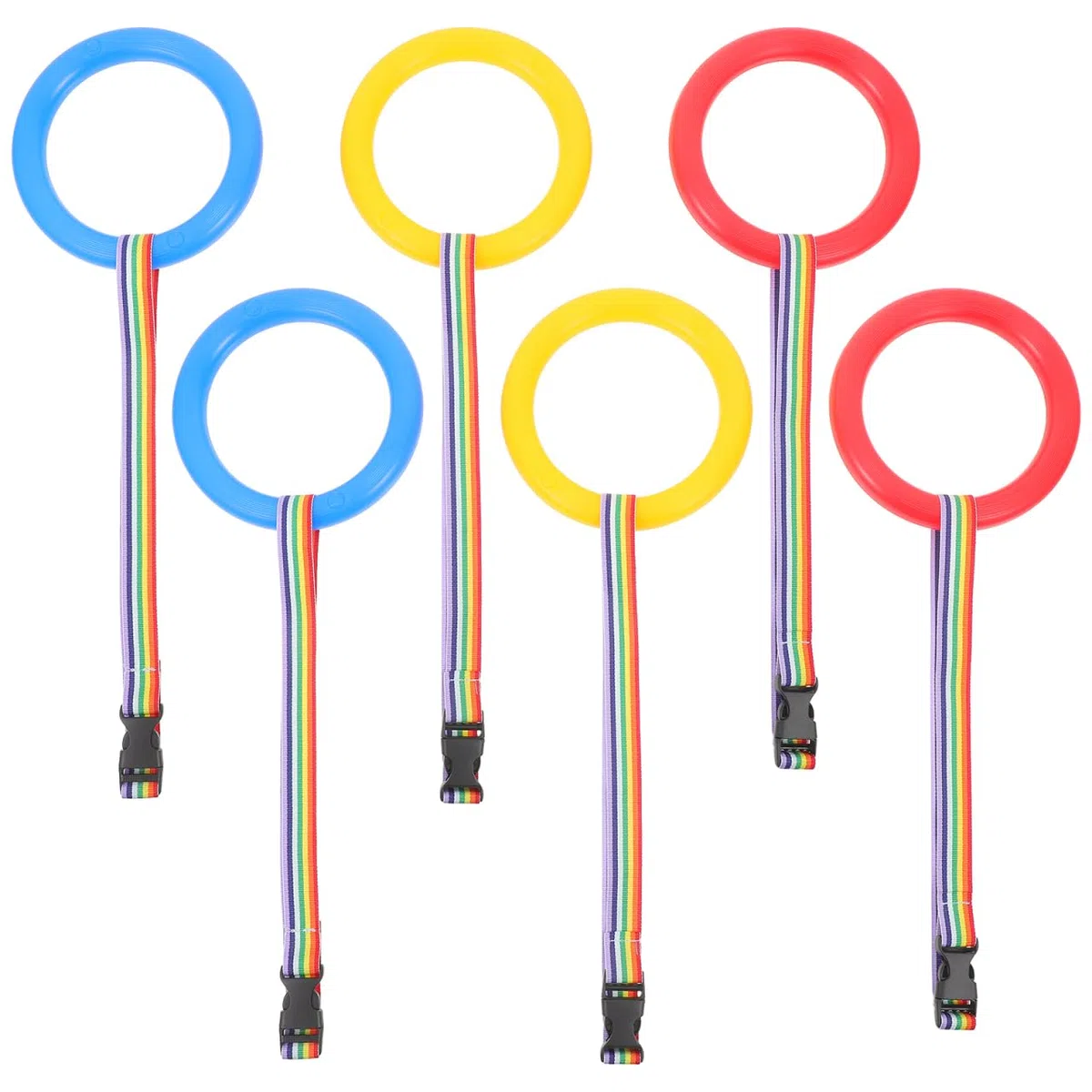 Kisangel Corde De Marche Pour Enfants Avec Anneaux De Sécurité 6 Pièces Harnais De Sécurité Pour Tout-Petits Sorties En Extérieur École Maternelle