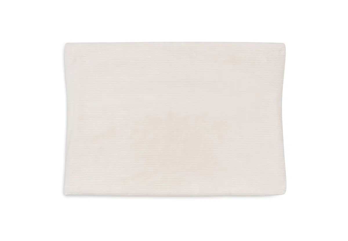 Jollein Housse de Matelas à Langer Cloudy Rib - Oatmeal - 50x70cm - Certifiée OEKO-TEX- Housse pour Matelas à Langer